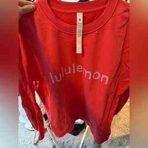 Lululemon crewneck sweatshirt